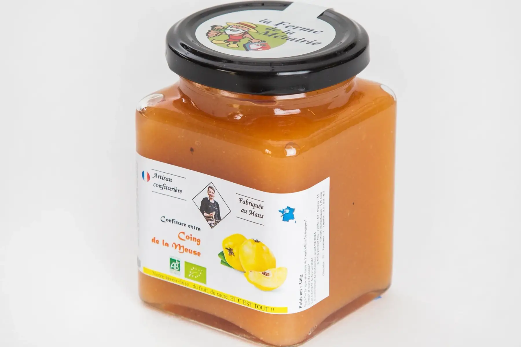 confiture extra coing 330g