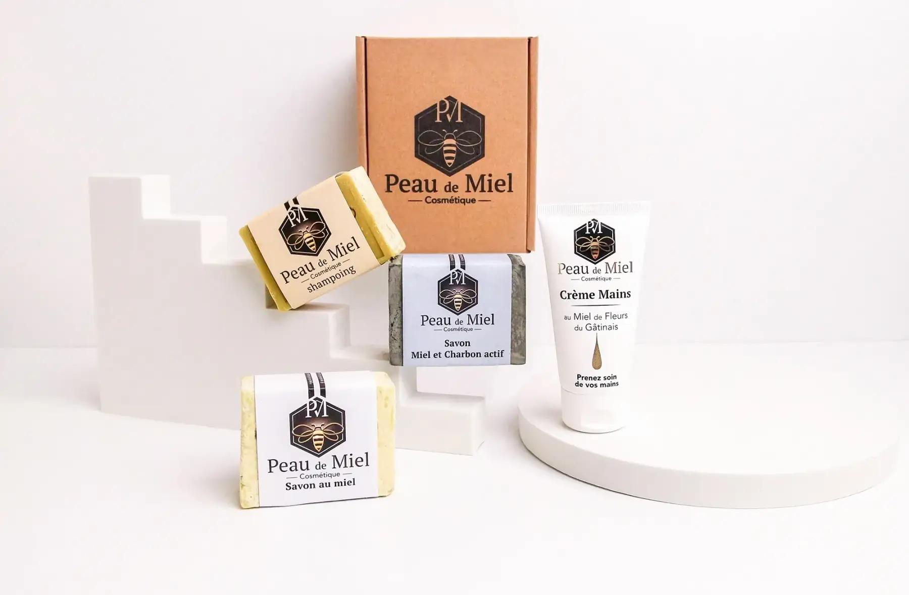 coffret cosmétiques peau de miel
