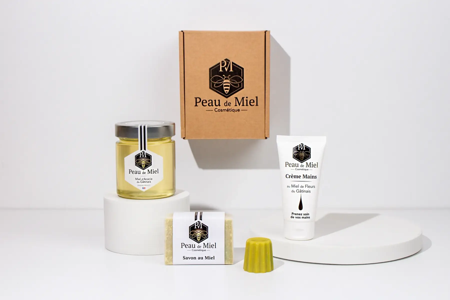coffret acacia crème mains