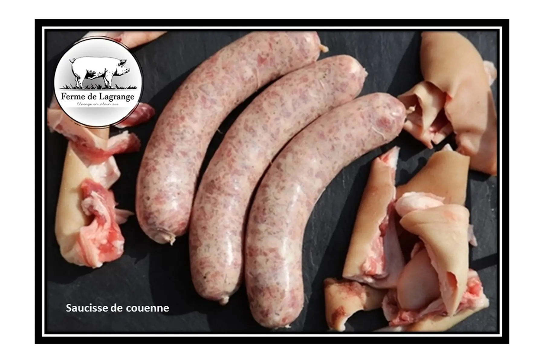 saucisse de couenne