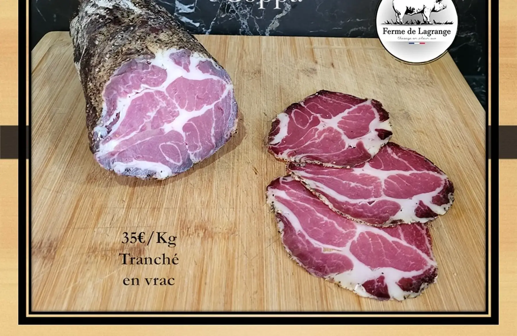 coppa tranchée - en vrac