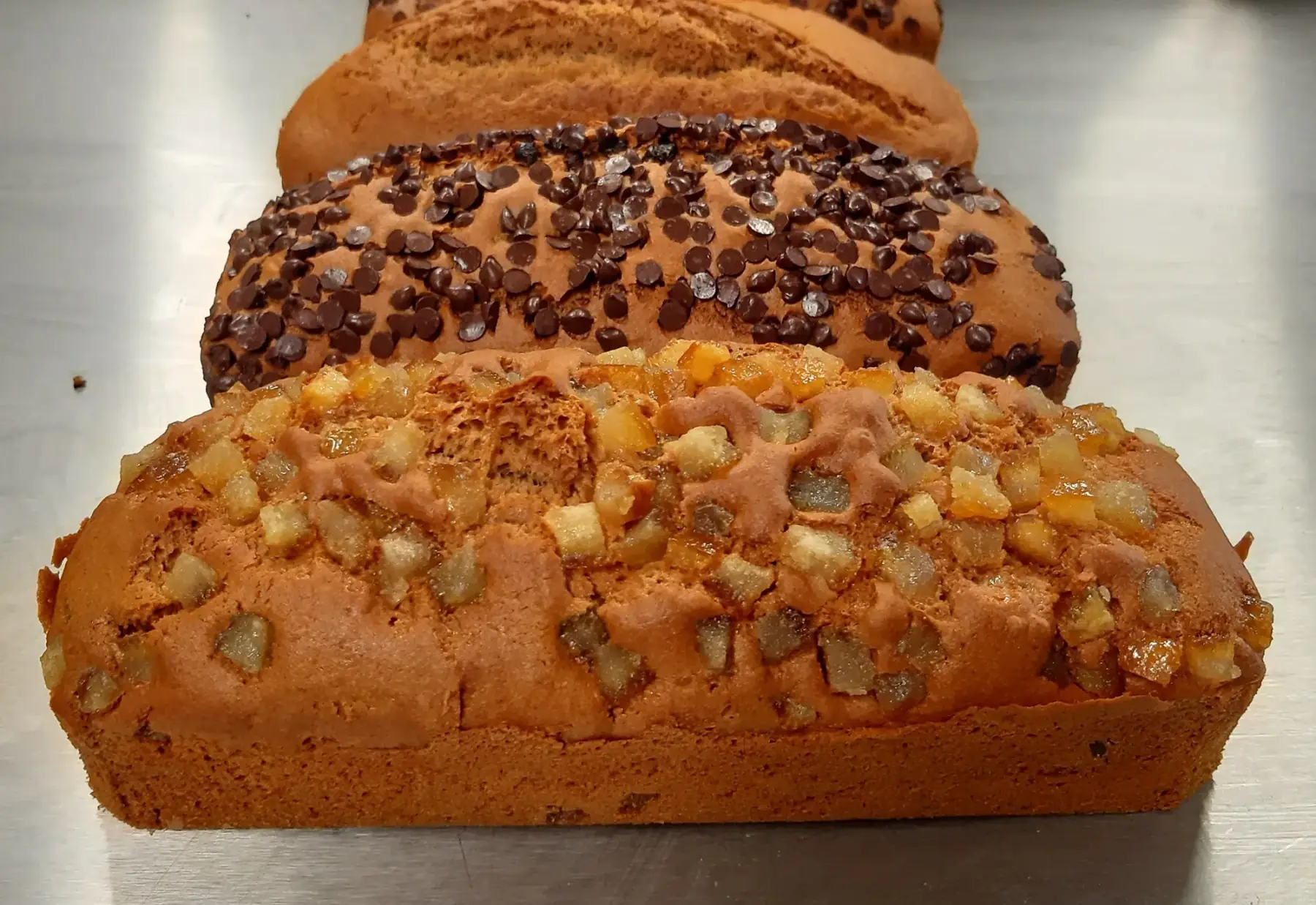 pain d'epices pur miel - chocolat