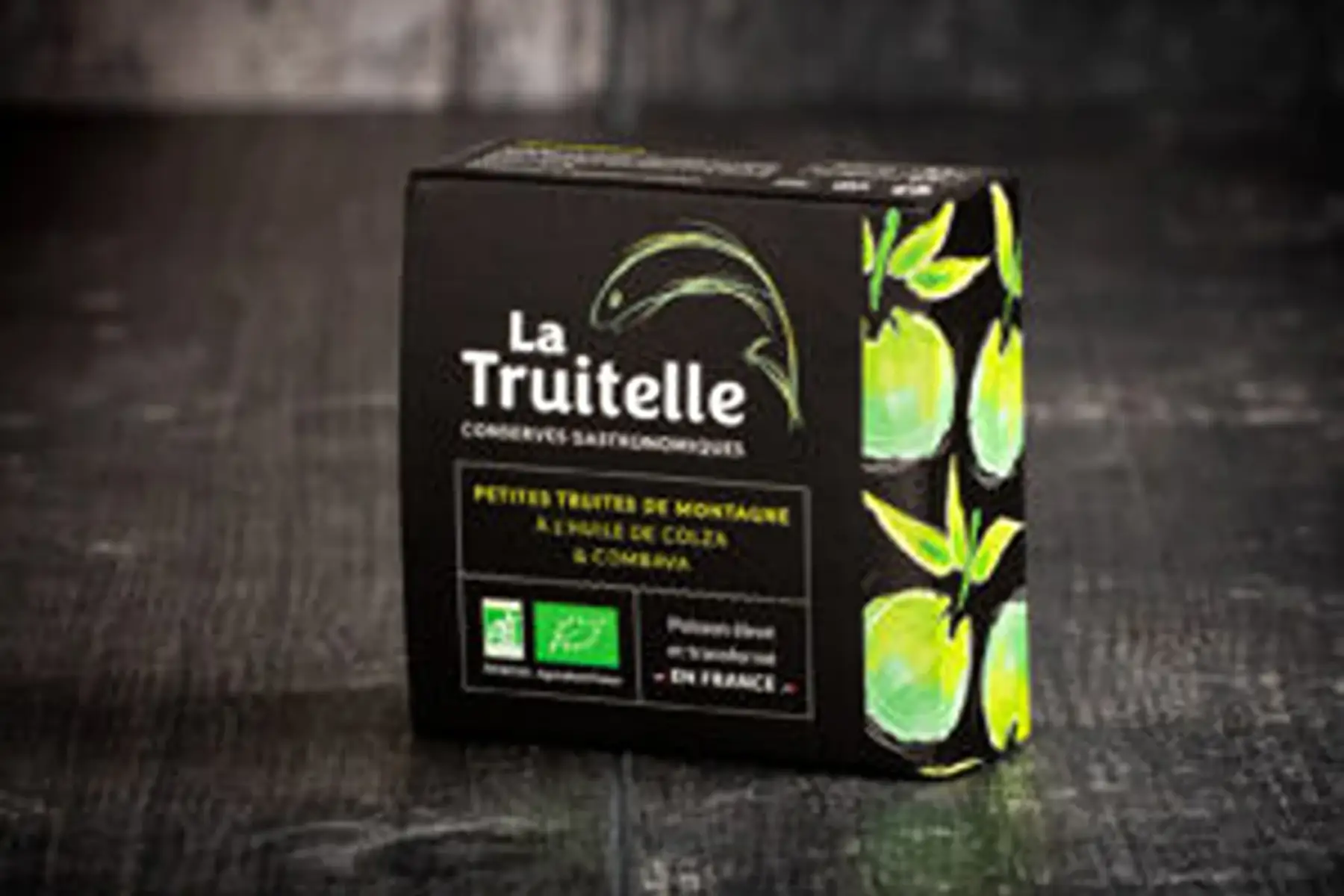 25-petites truites de montagne bio à l'huile de colza et combava