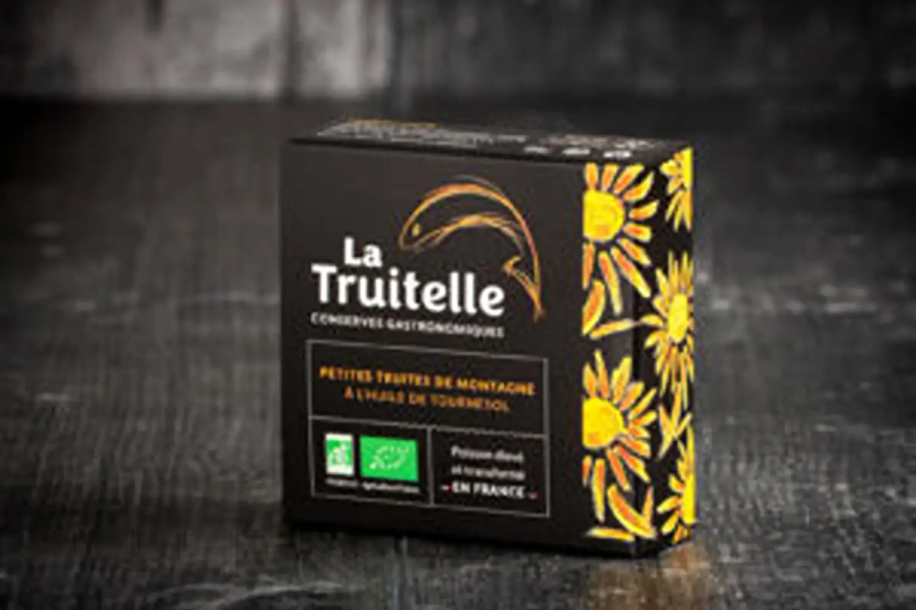 18-petites truites de montagne bio à l'huile de tournesol