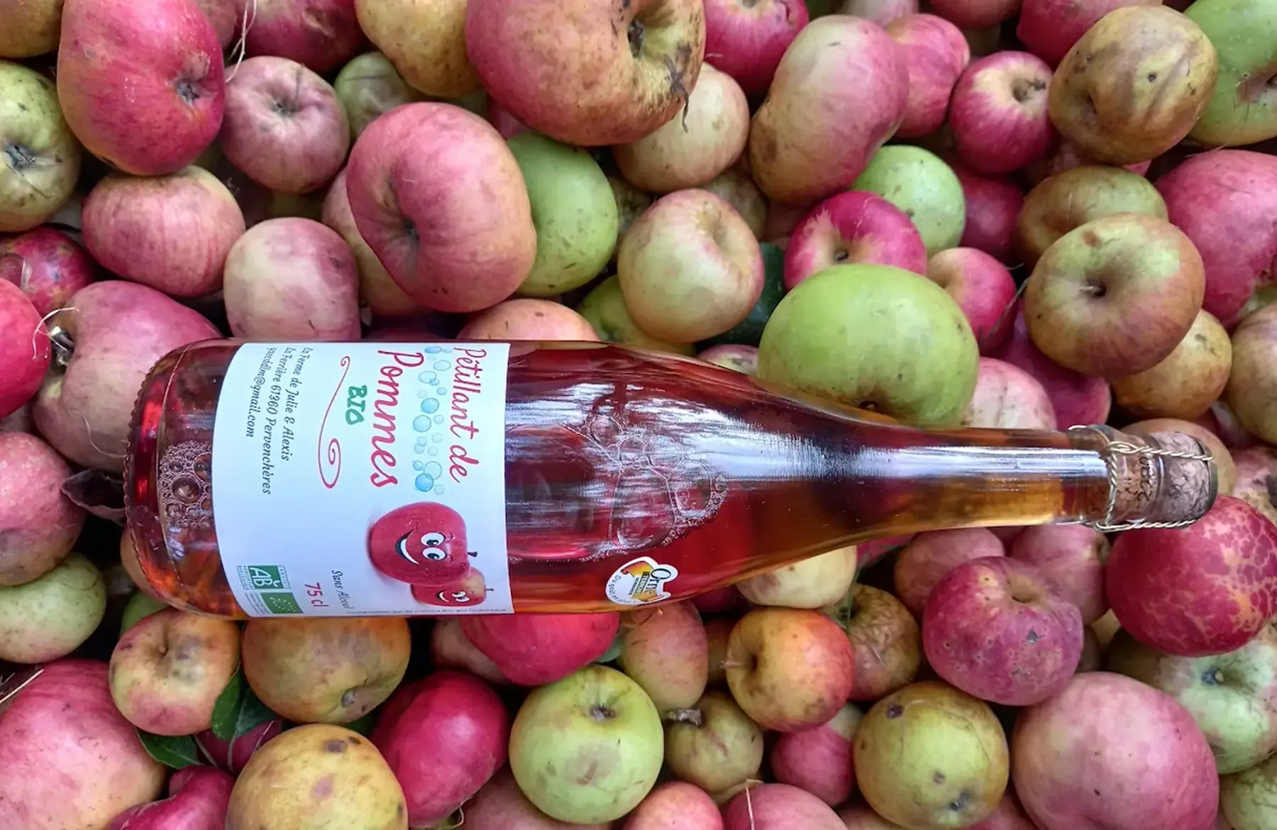 pétillant de pommes