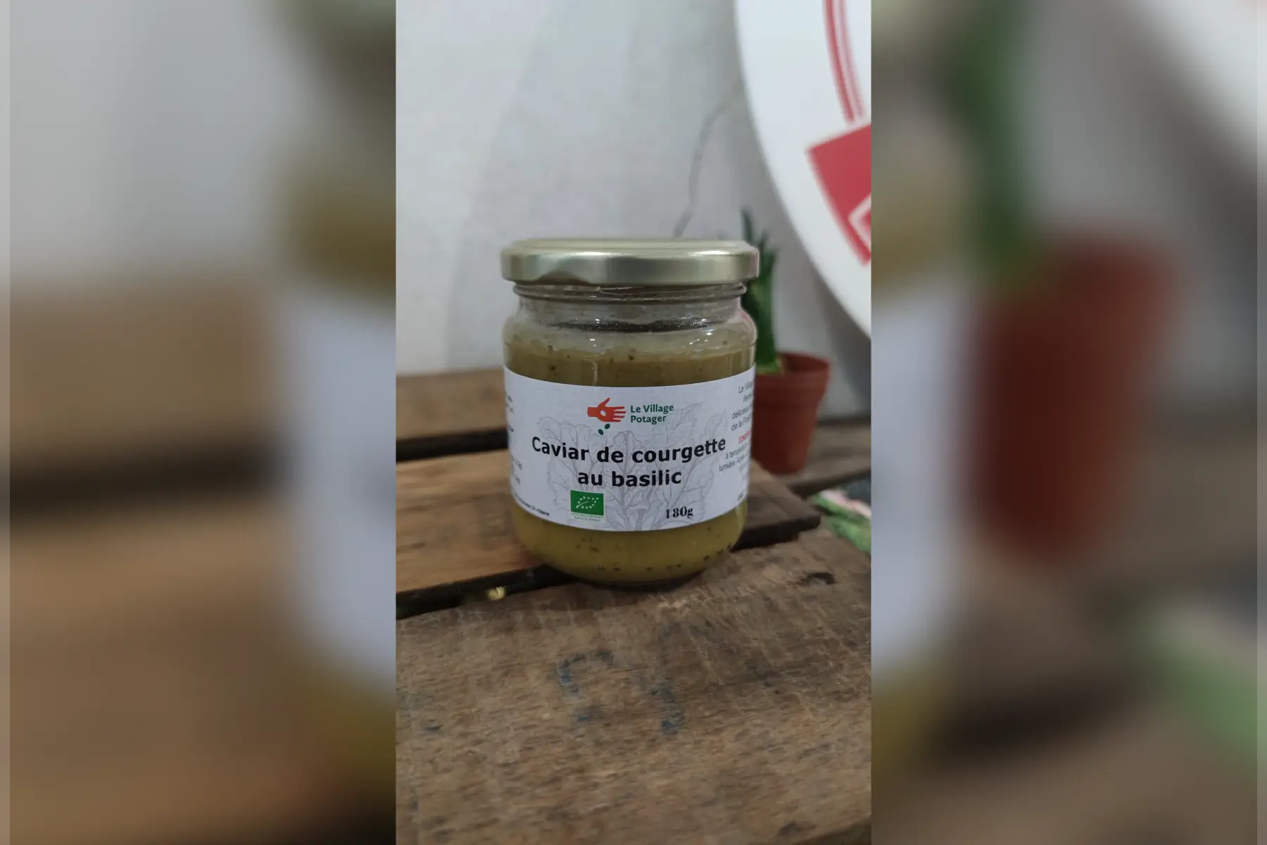 Caviar de courgette au basilic 180 g