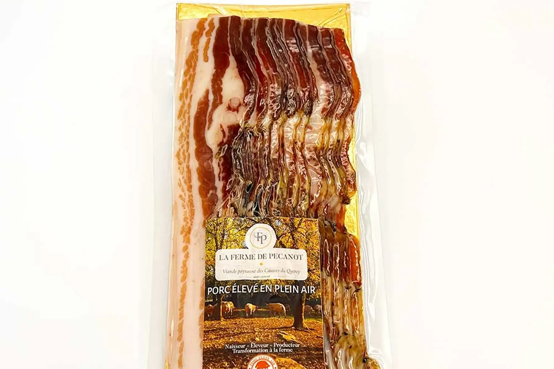 poitrine séchée tranchée - 25,90€/kg | ≈200g sous vide