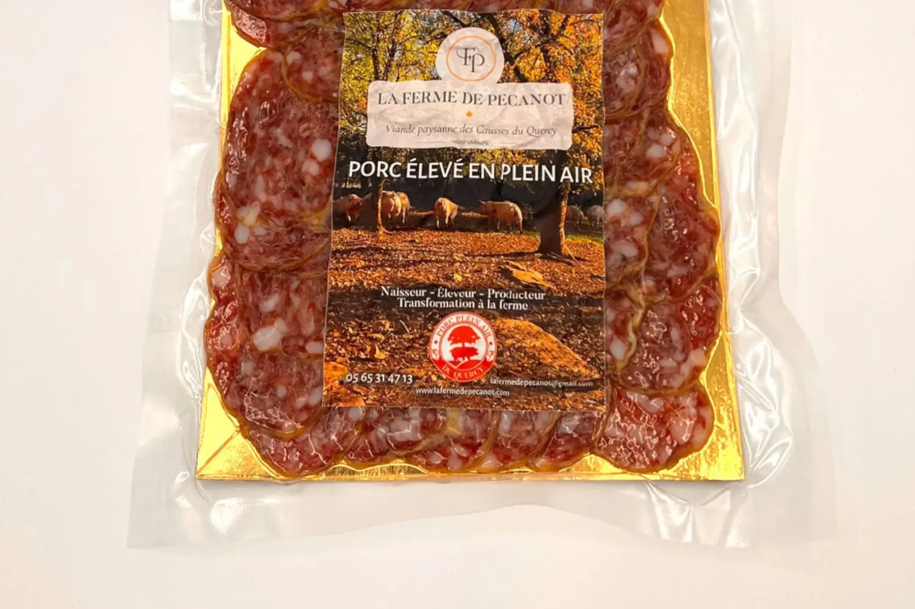 rosette tranchée - 30,90€/kg | ≈200g sous vide