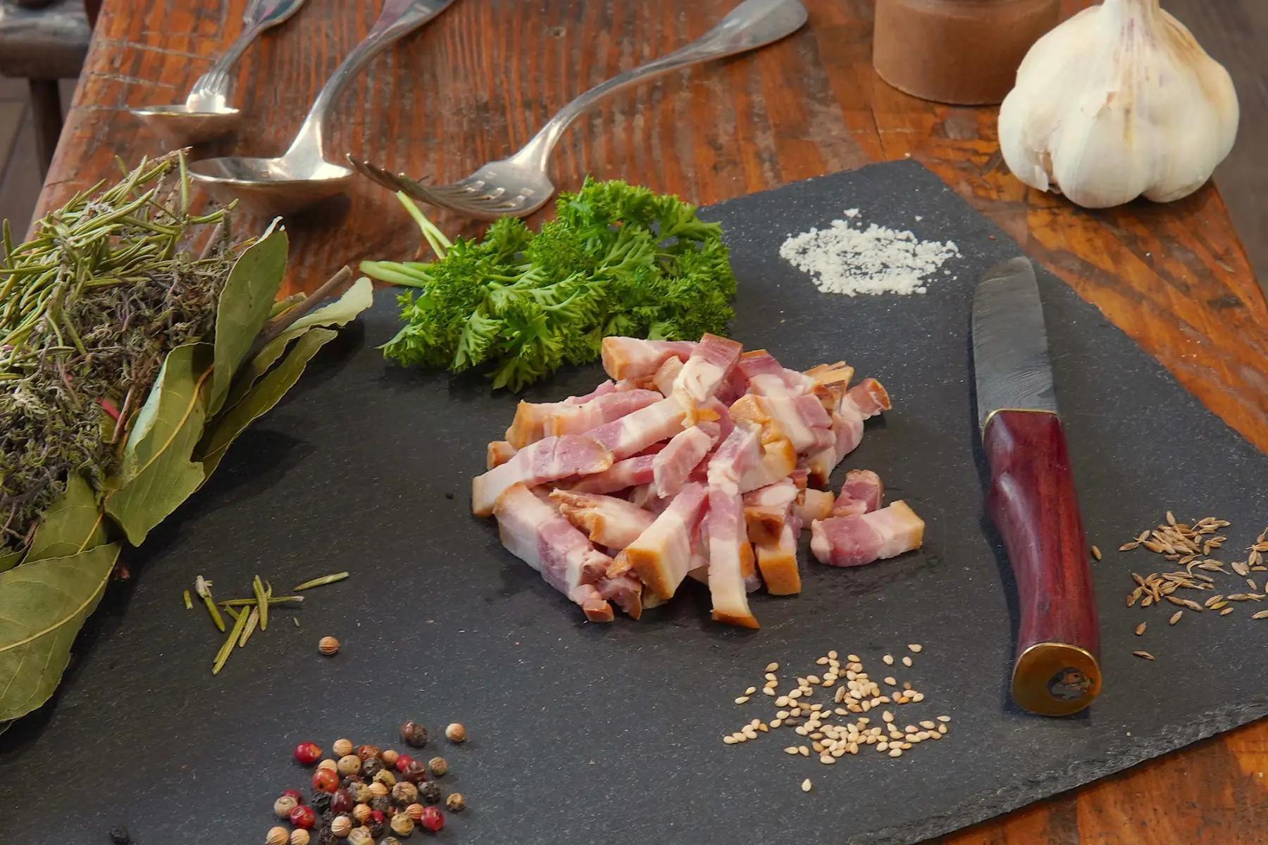 lardons fumés bio 250gr