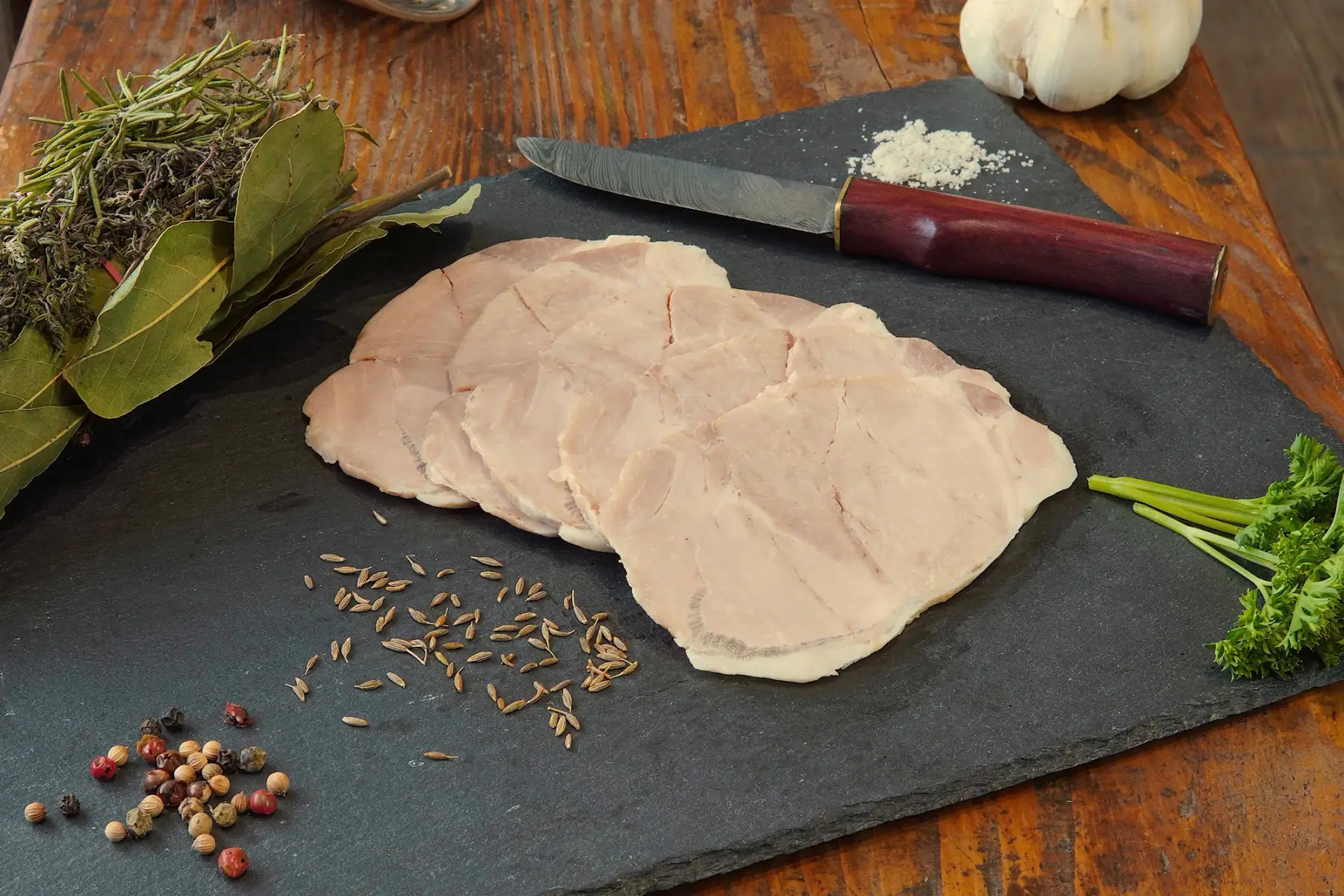 rôti cuit bio 250gr (tranché)