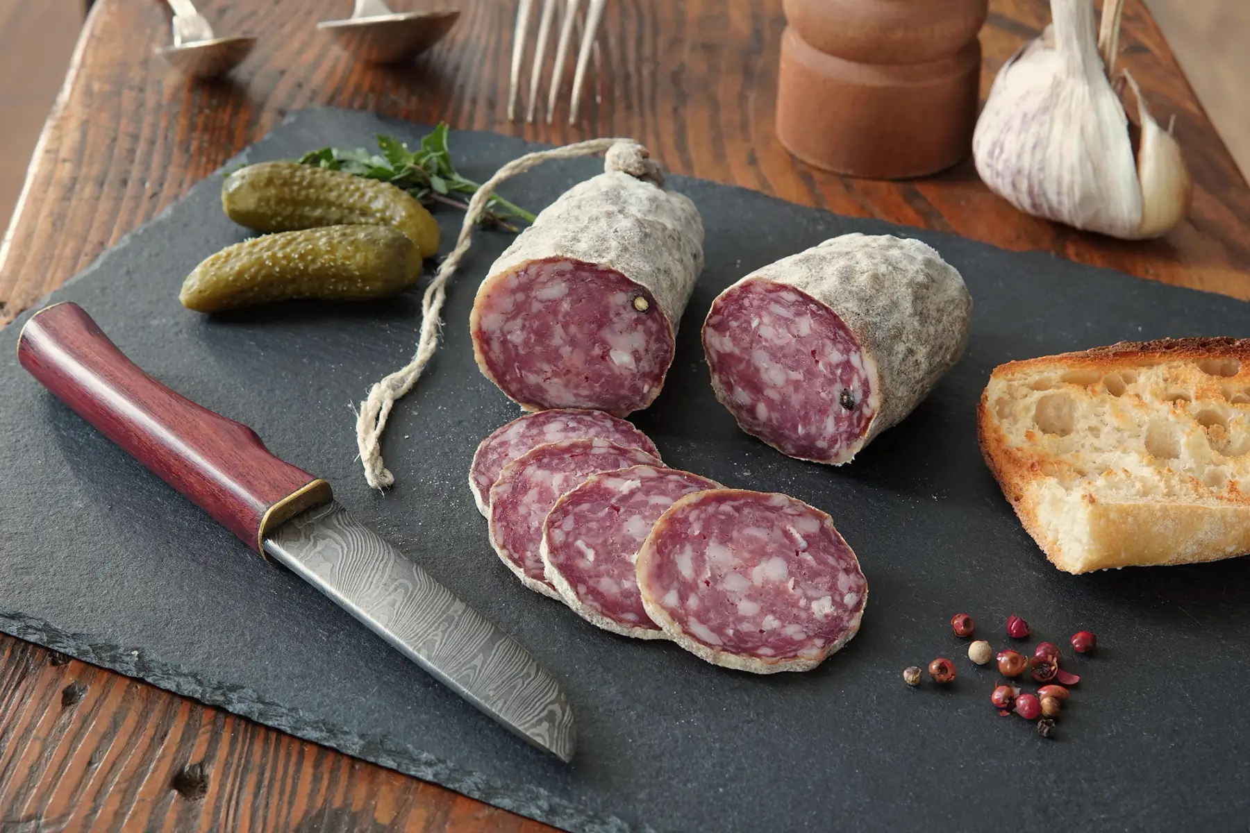 Saucisson sec au Comté Bio 250g