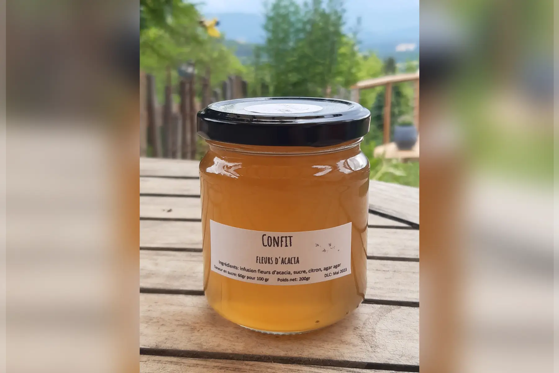 gelée de fleurs d'acacia