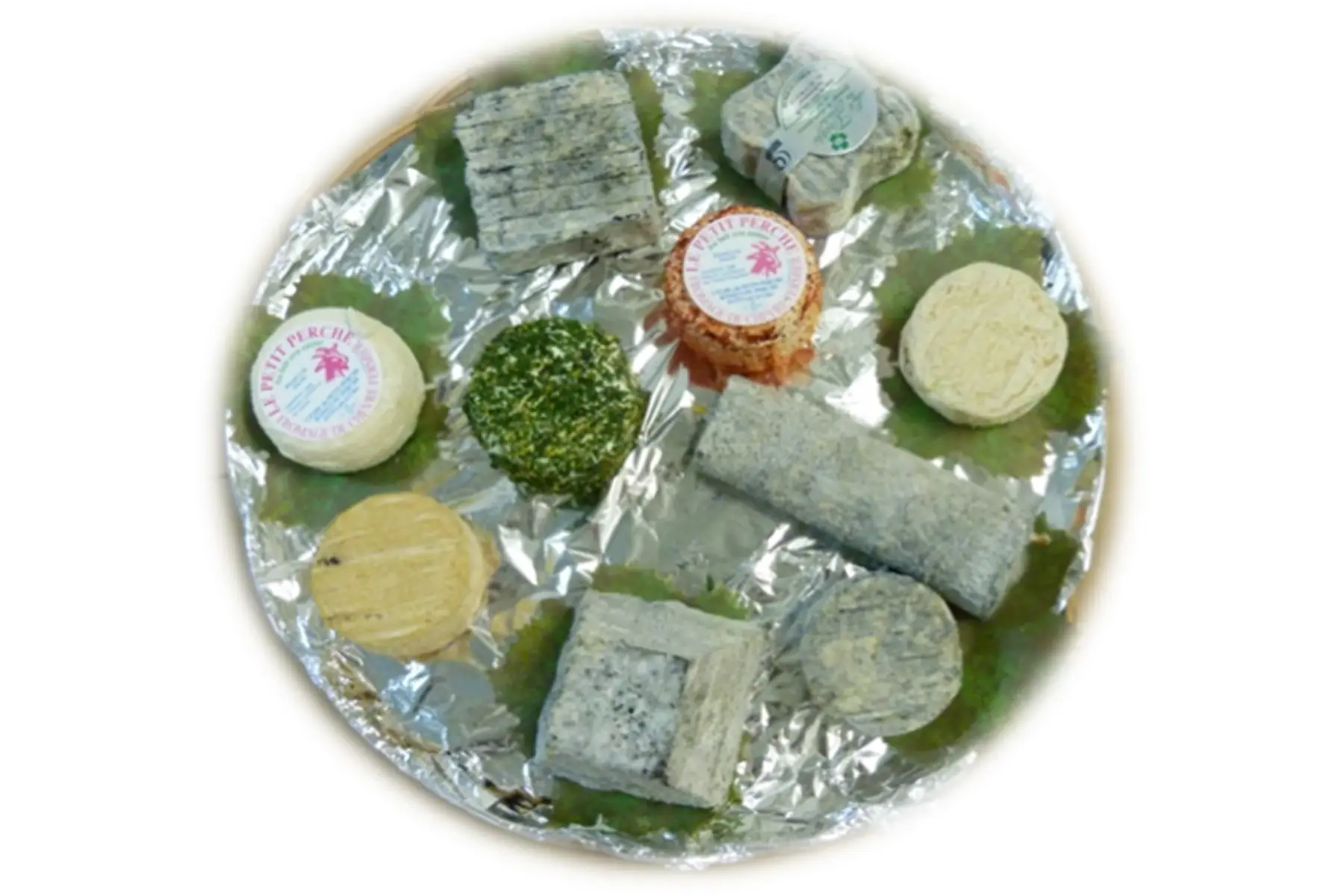 grand plateau de fromage de chèvre