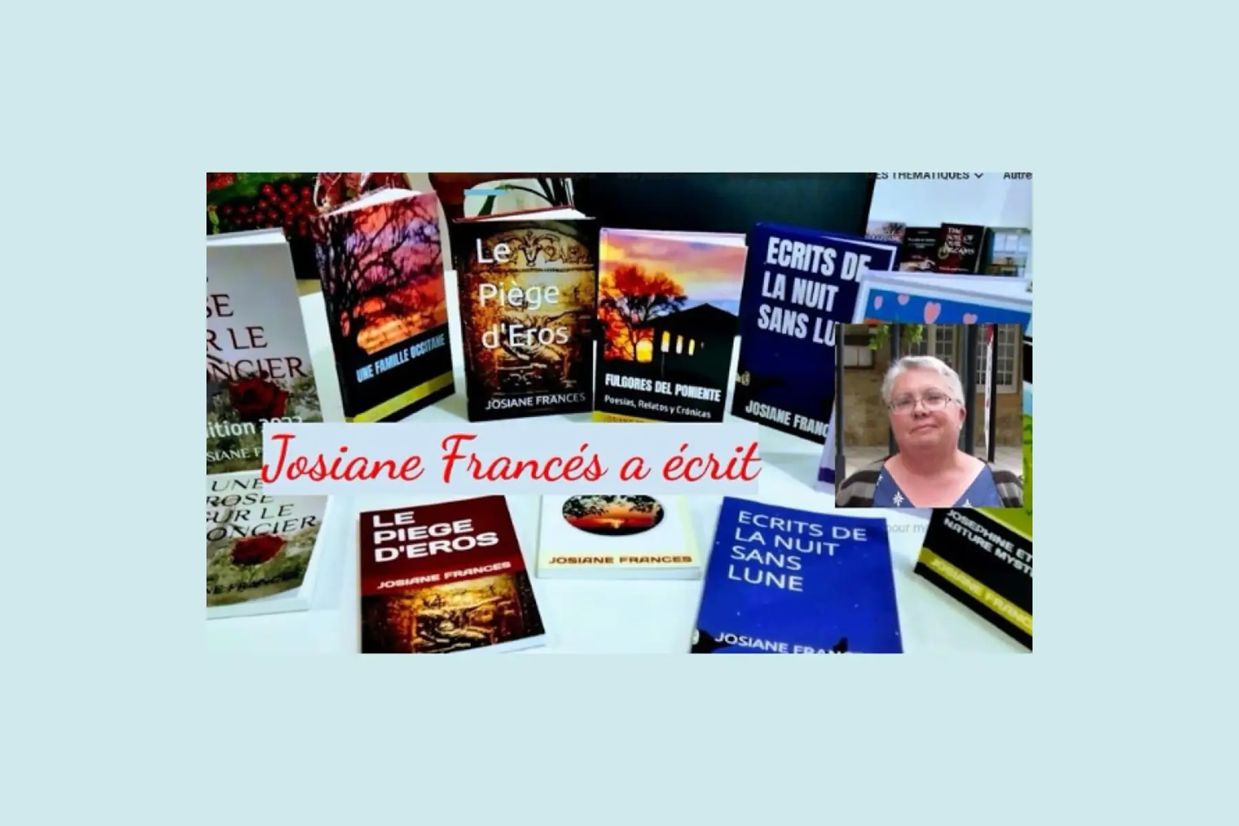 josiane frances a ecrit