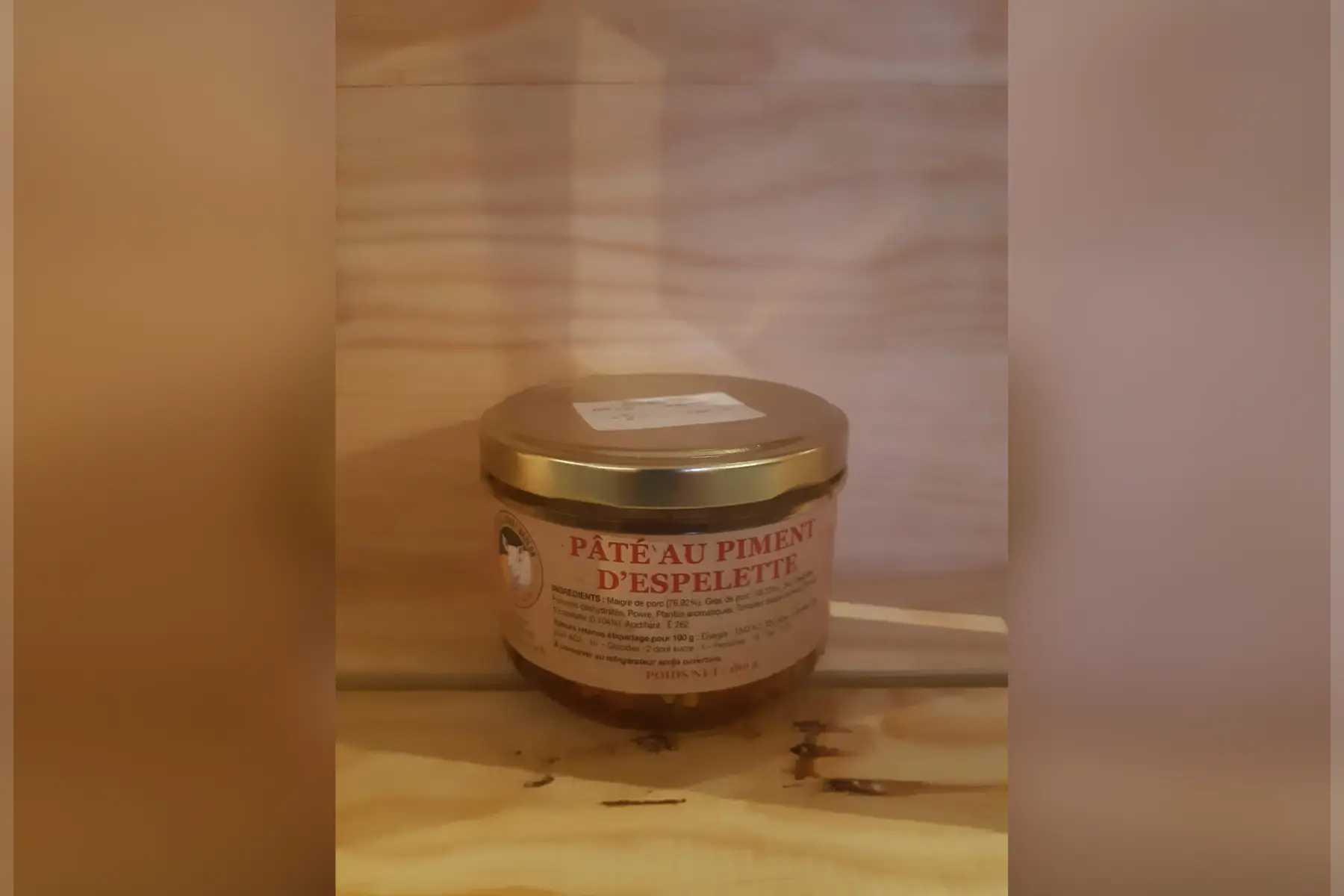 pâté au piment d'espelette
