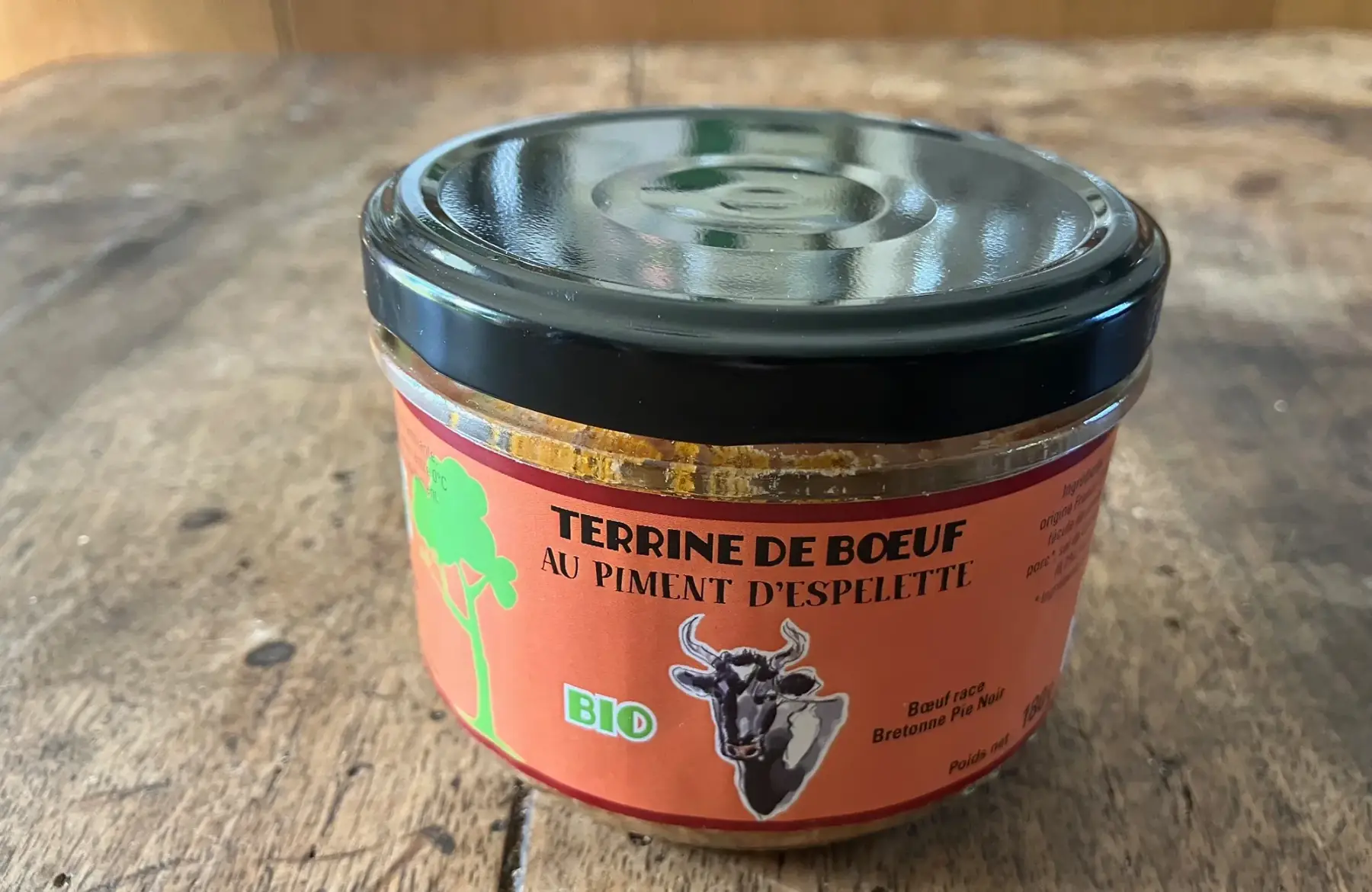 Terrine de bœuf au piment d'Espelette