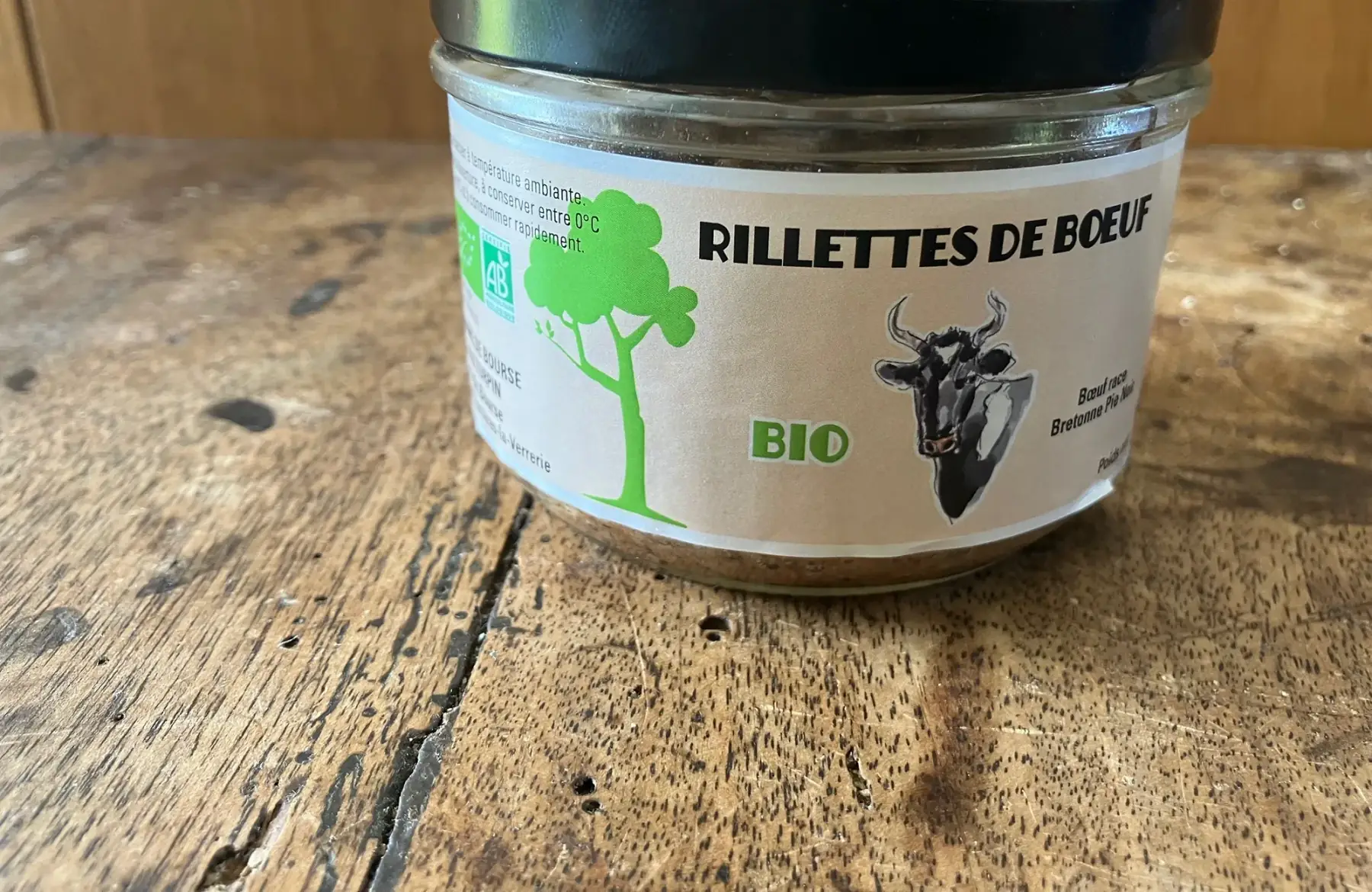 Rillettes de bœuf nature