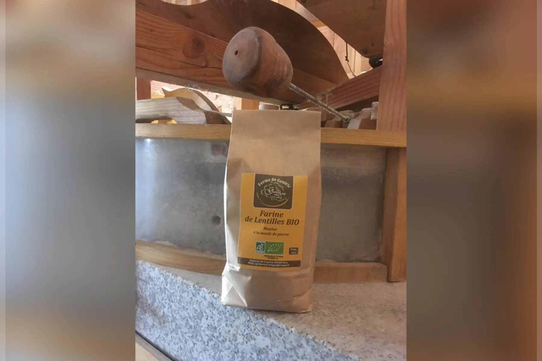 farine lentilles vertes (sans gluten)