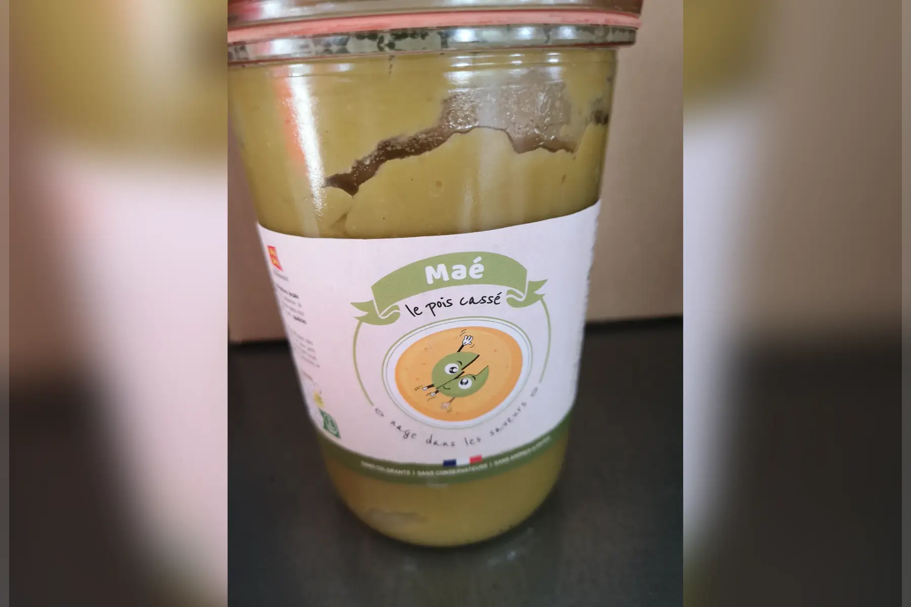 potage saint germain pois casses