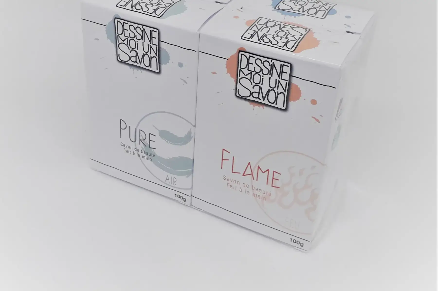 assortiment savons elements