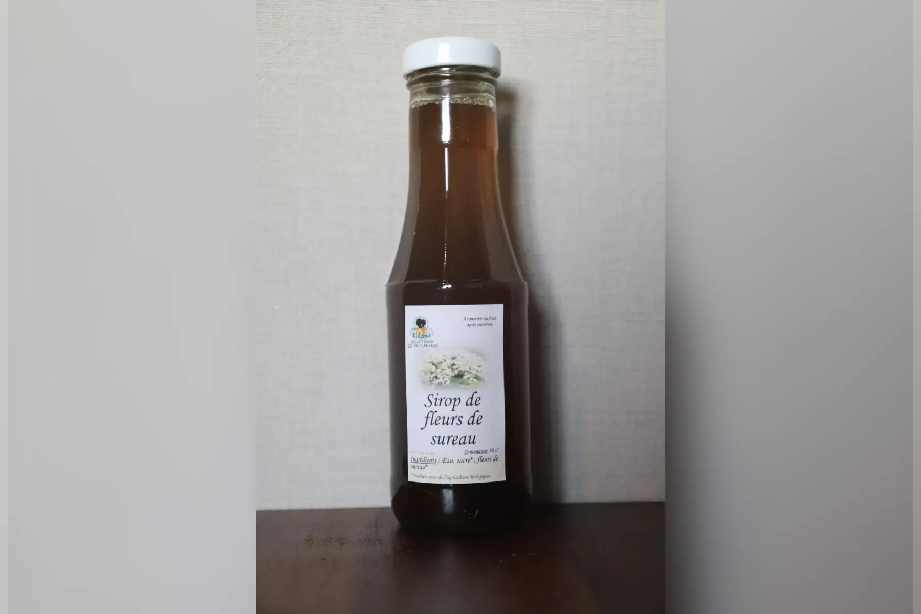 sirop de fleurs de sureau