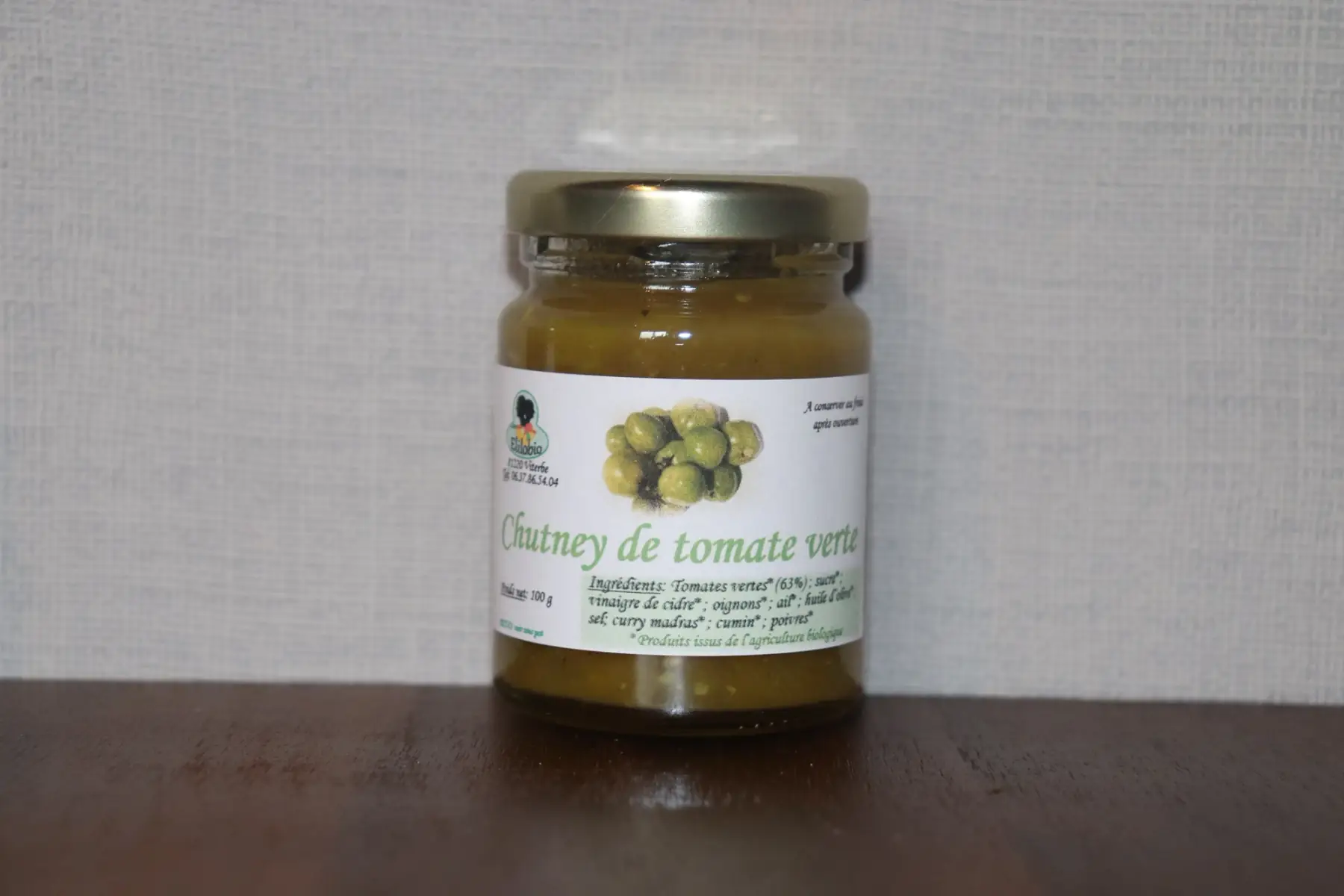 chutney de tomate verte