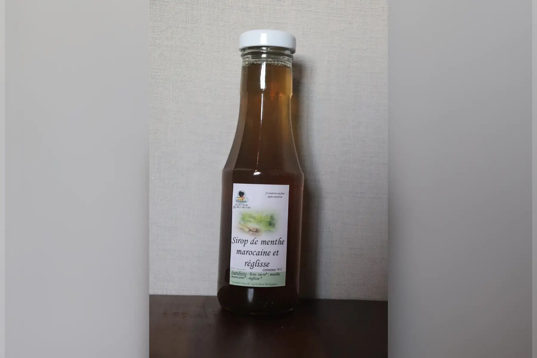 sirop de menthe marocaine - réglisse