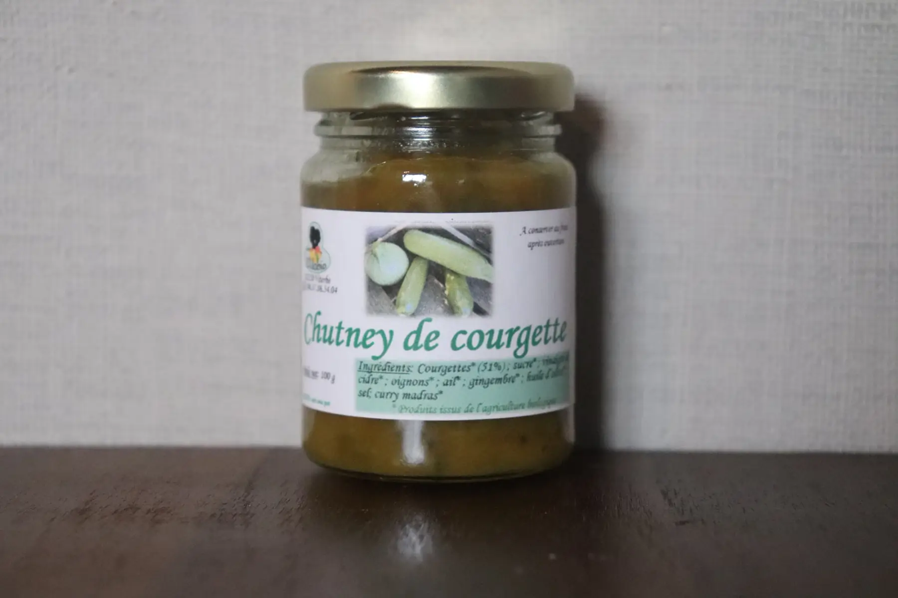 chutney de courgette