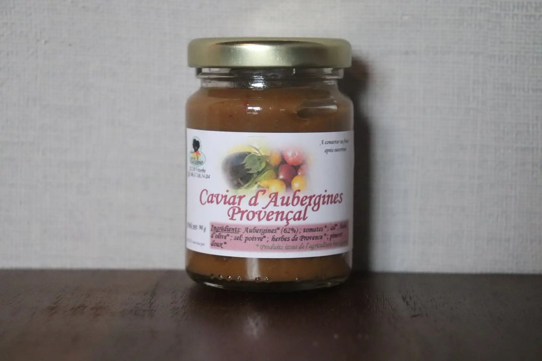caviar d'aubergine provençal