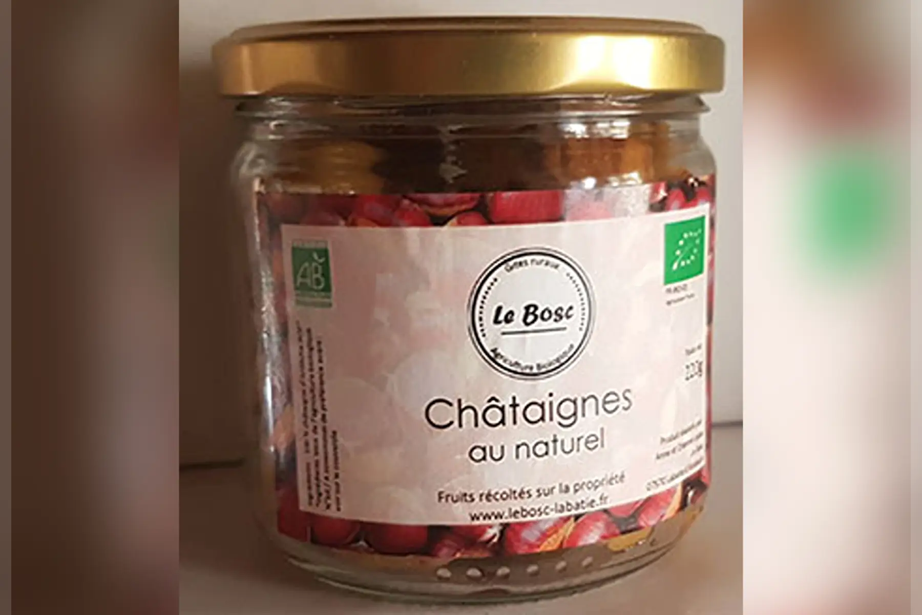 châtaignes au naturel