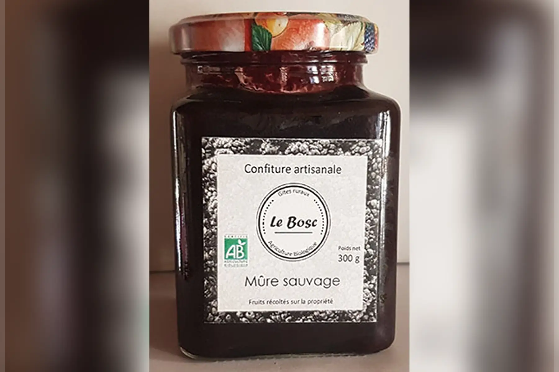 confiture de mûre sauvage