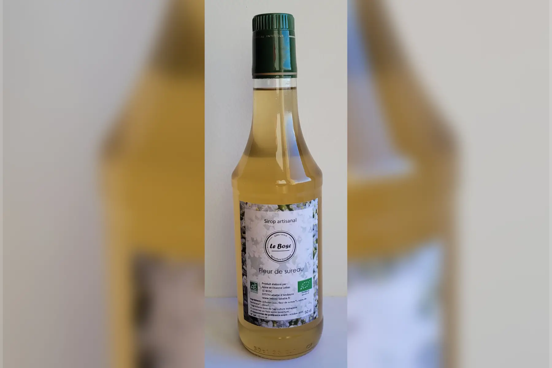 sirop fleur de sureau