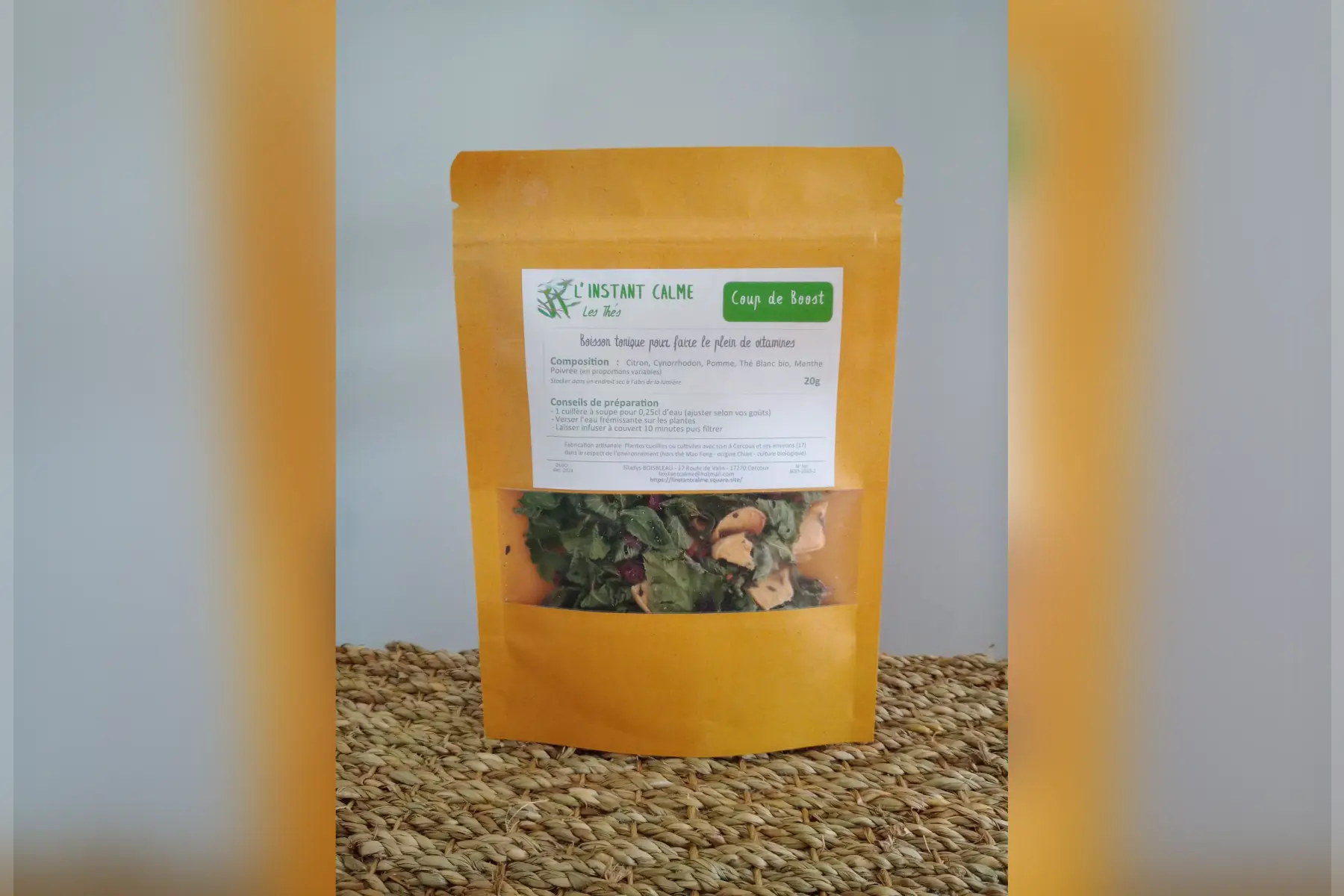 Thé Blanc Coup de Boost