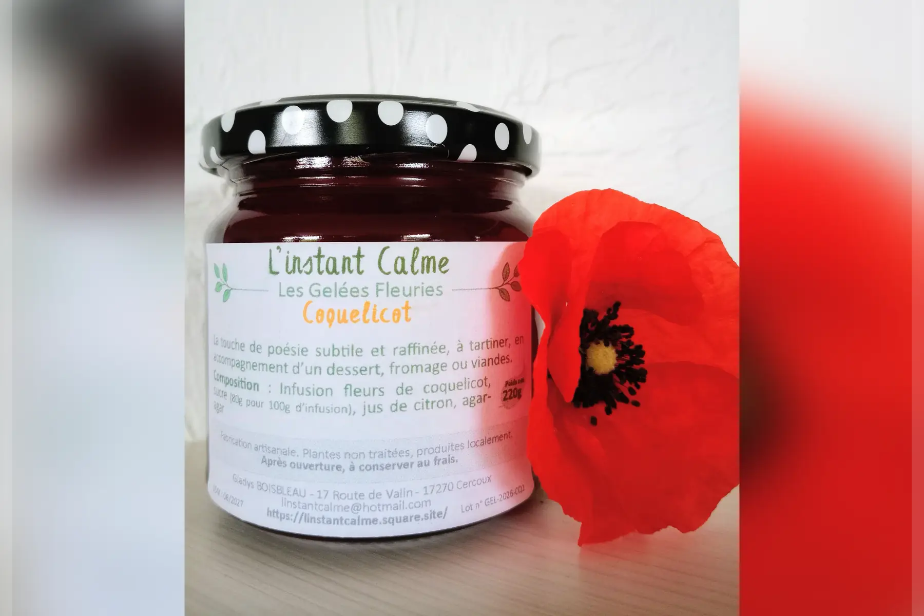 Gelée de Coquelicot