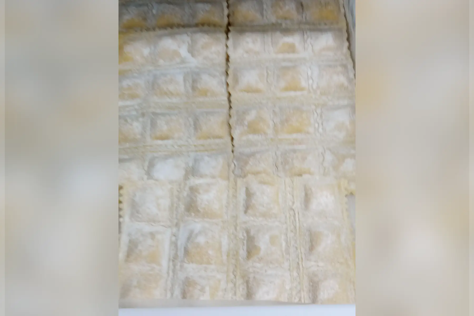 ravioli bûche de chèvre amandes et miel