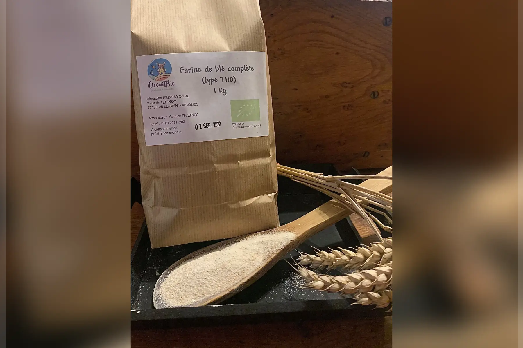 farine de blé complète (t110)