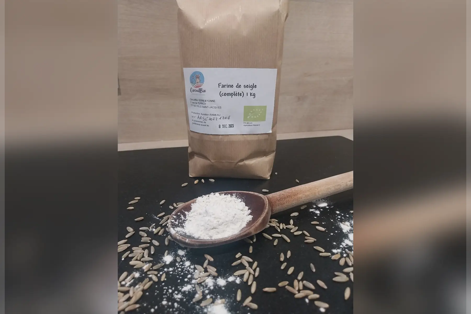 farine de seigle (t110)