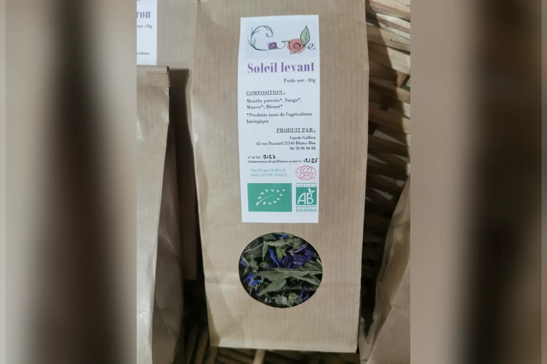 infusion soleil levant