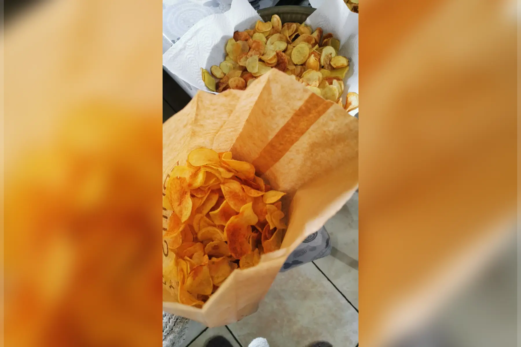 Chips de légumes