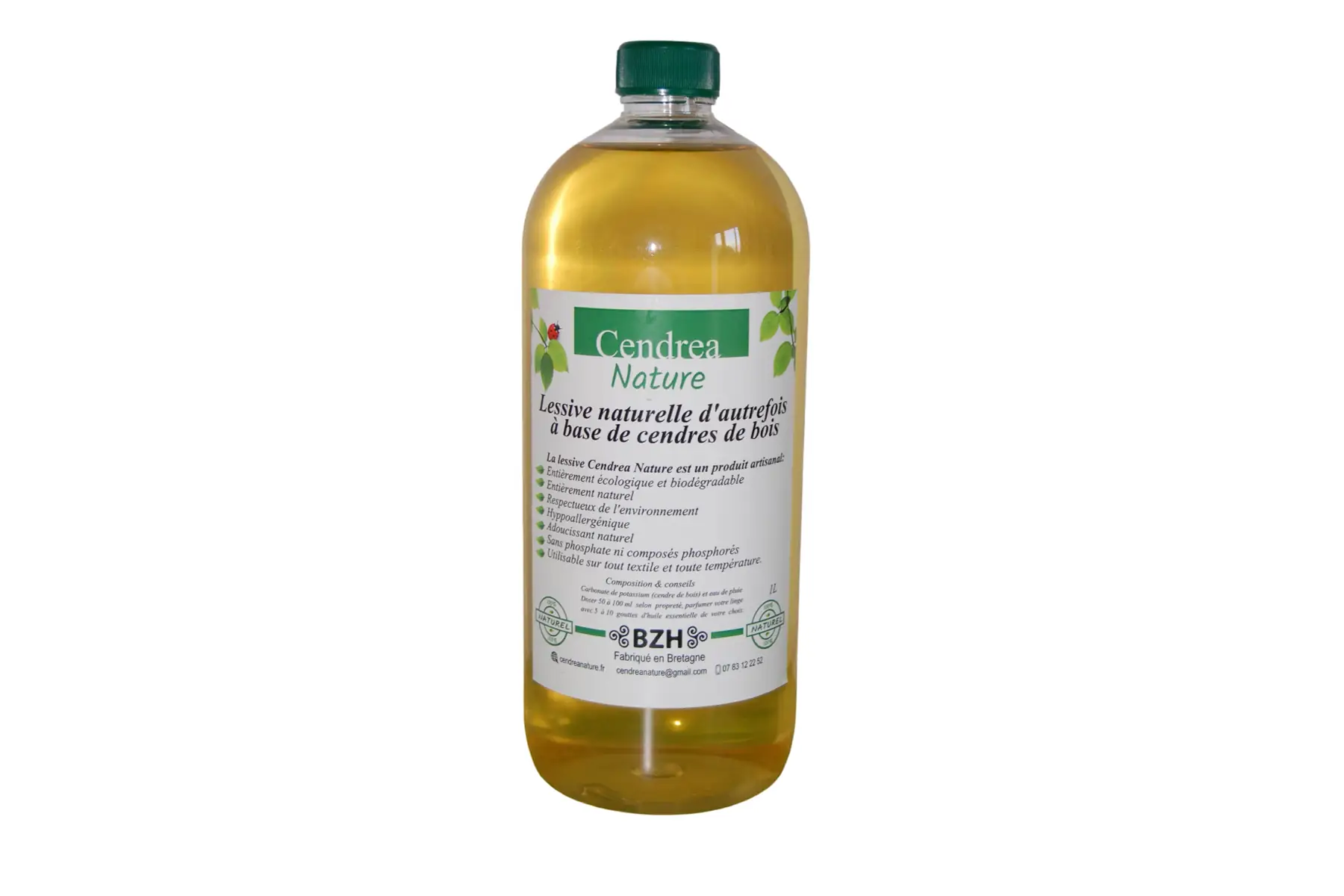 lessive 100% naturelle issue de cendres de bois