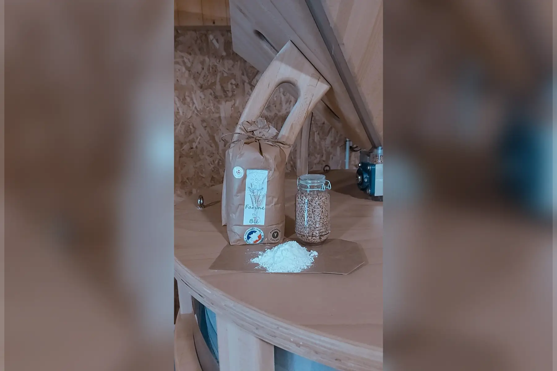 farine de blé tendre "bise" t80