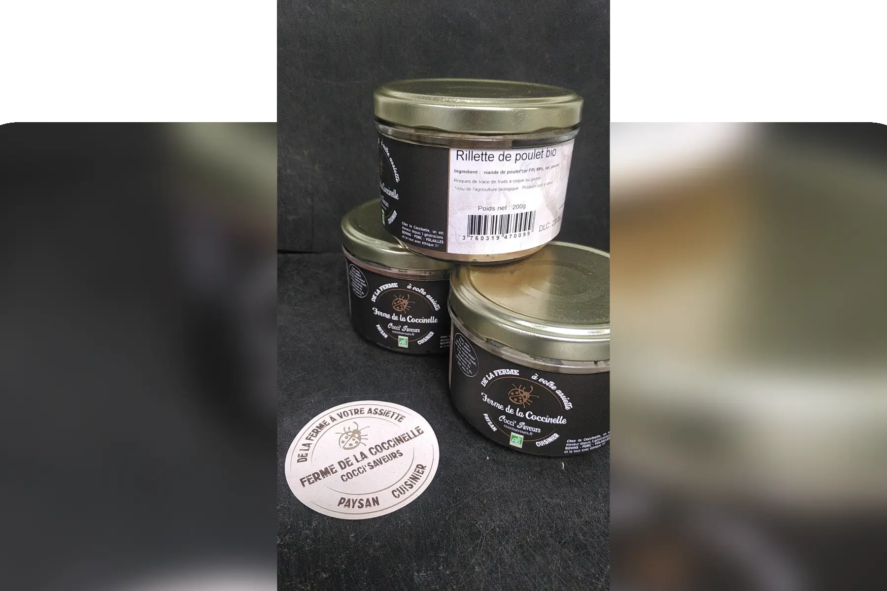 rillette de poulet - 200 g