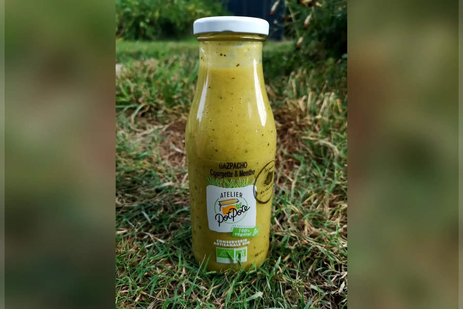 gaspacho courgettes & menthe