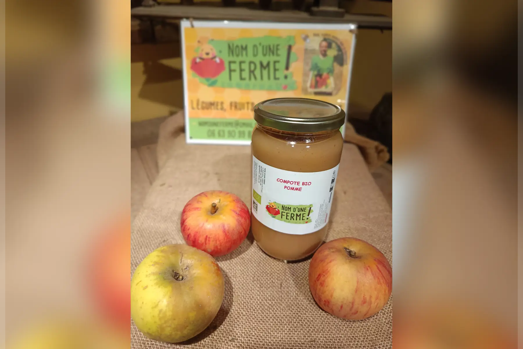 compote de pomme bio🍎