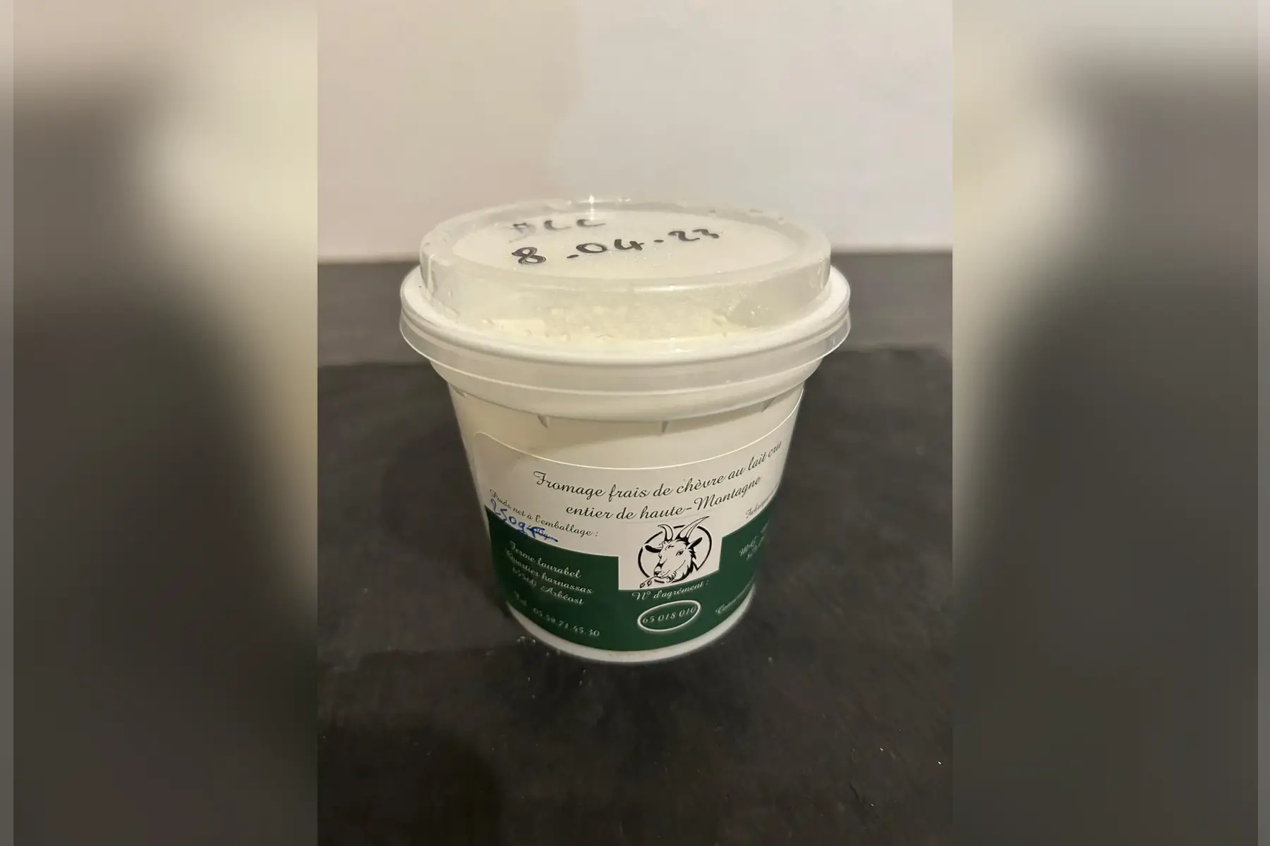 faisselle de chèvre 250 grammes