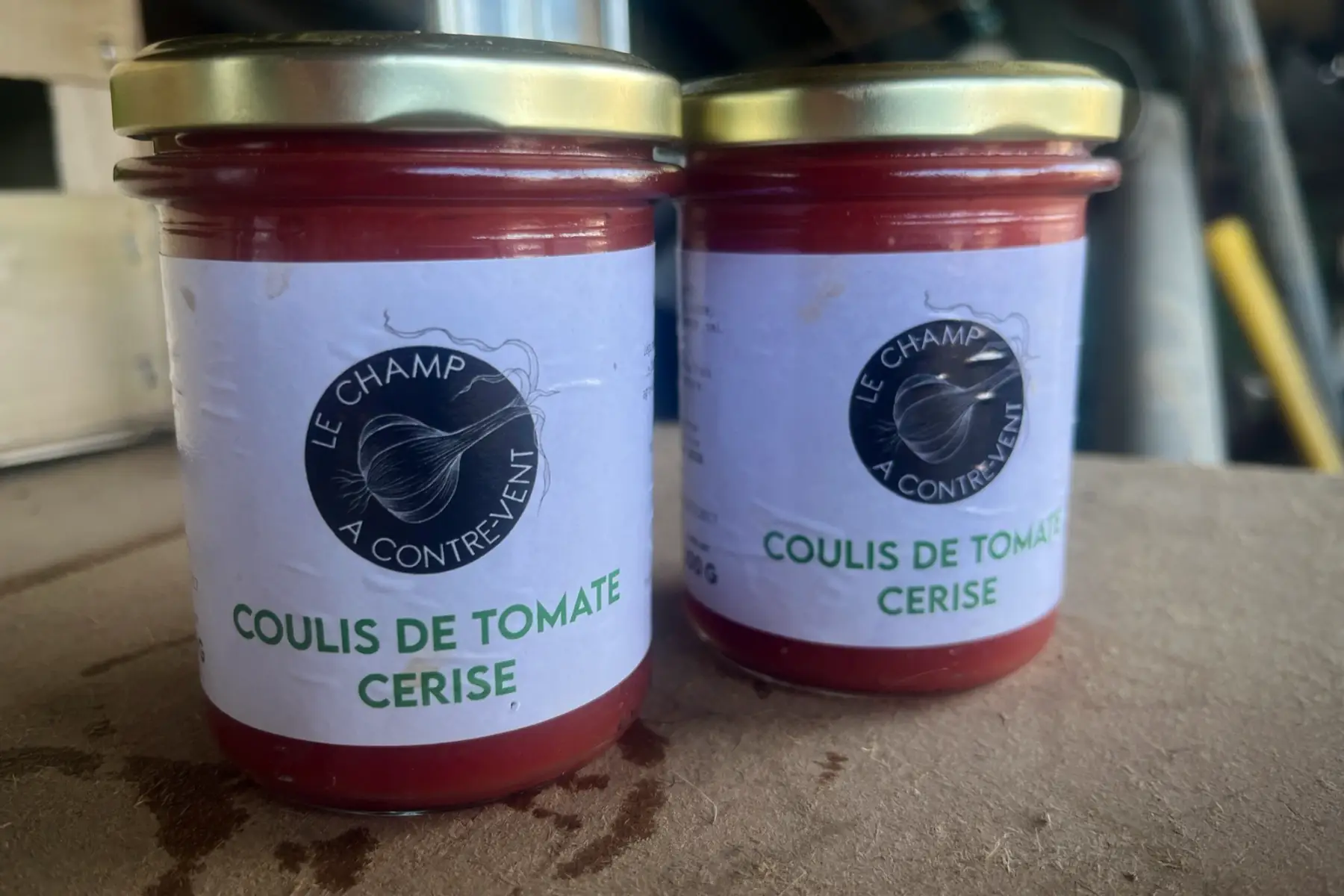 Coulis de tomates cerises