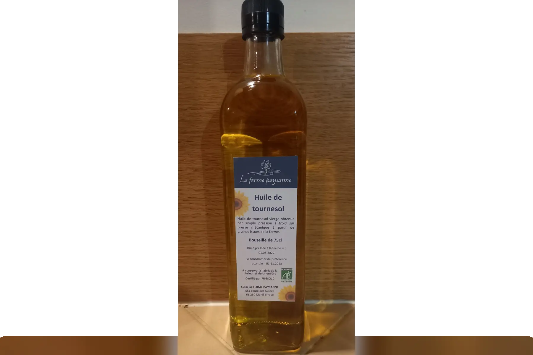huile de tournesol