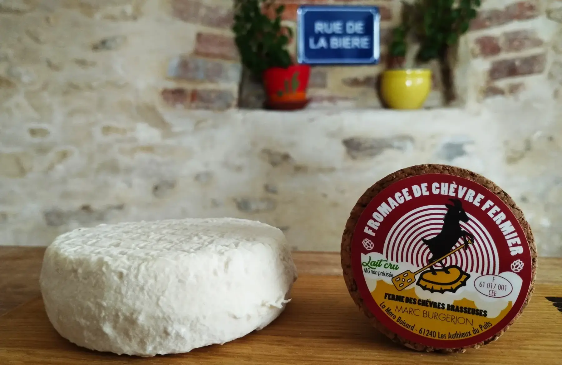 Ferme des chèvres brasseuses