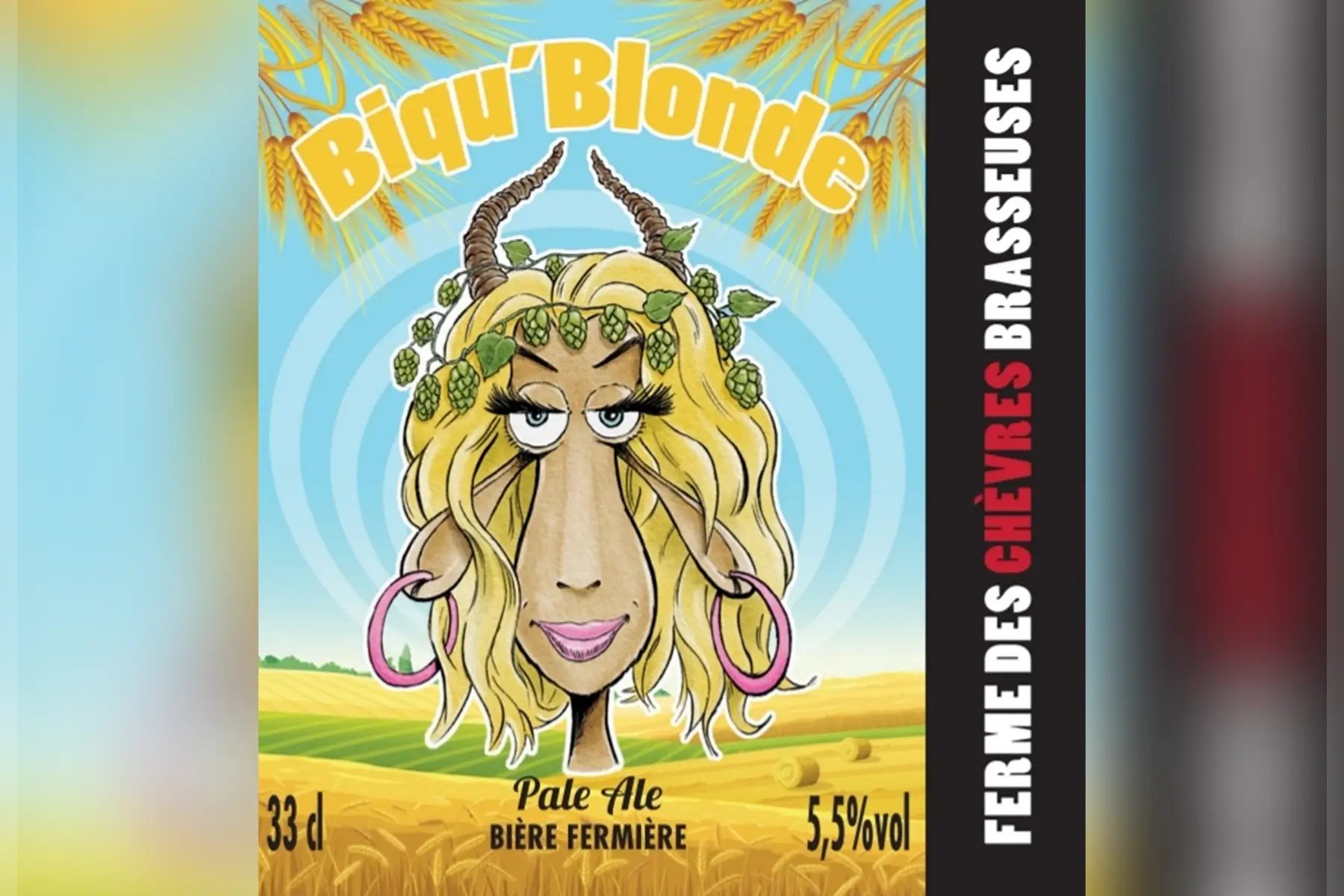 biqu'blonde - bière blonde