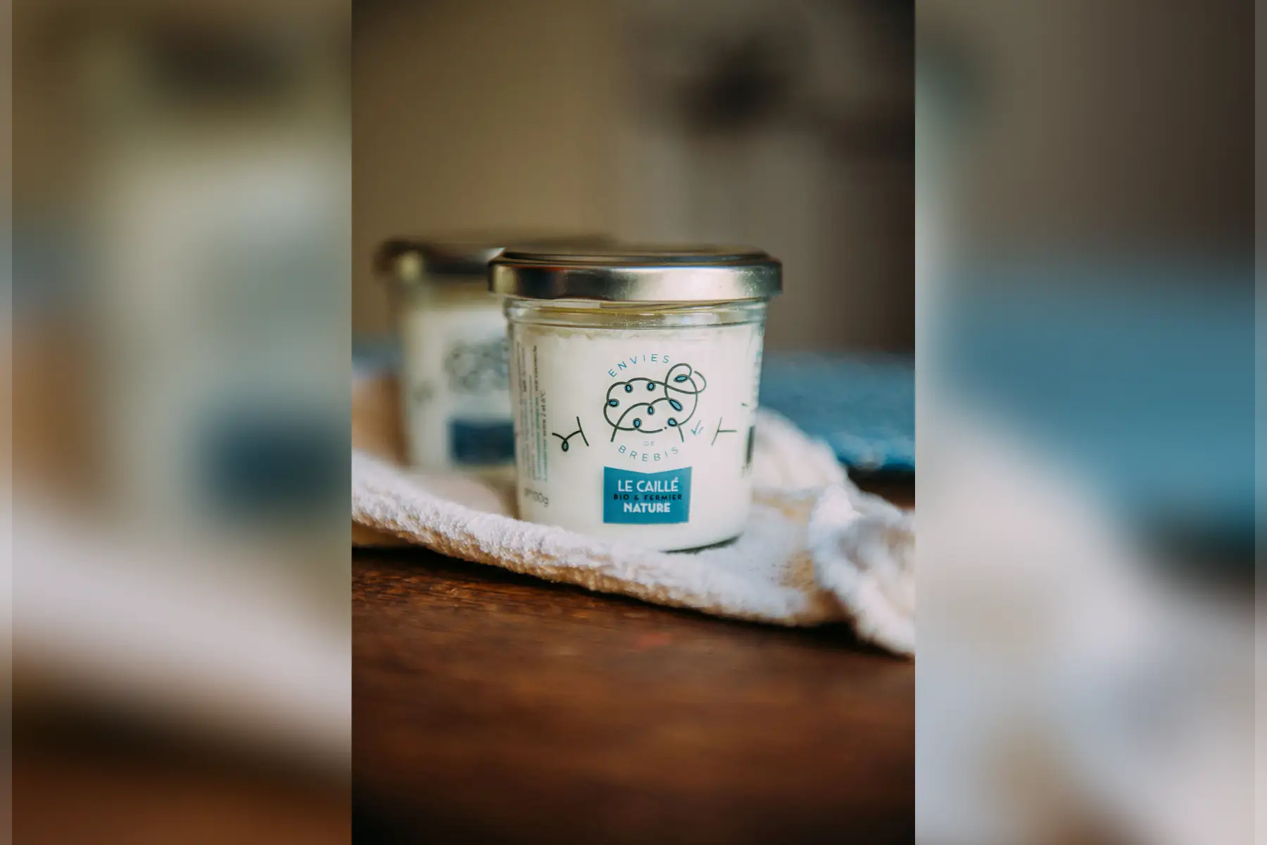 caillé doux de brebis individuel bio et fermier